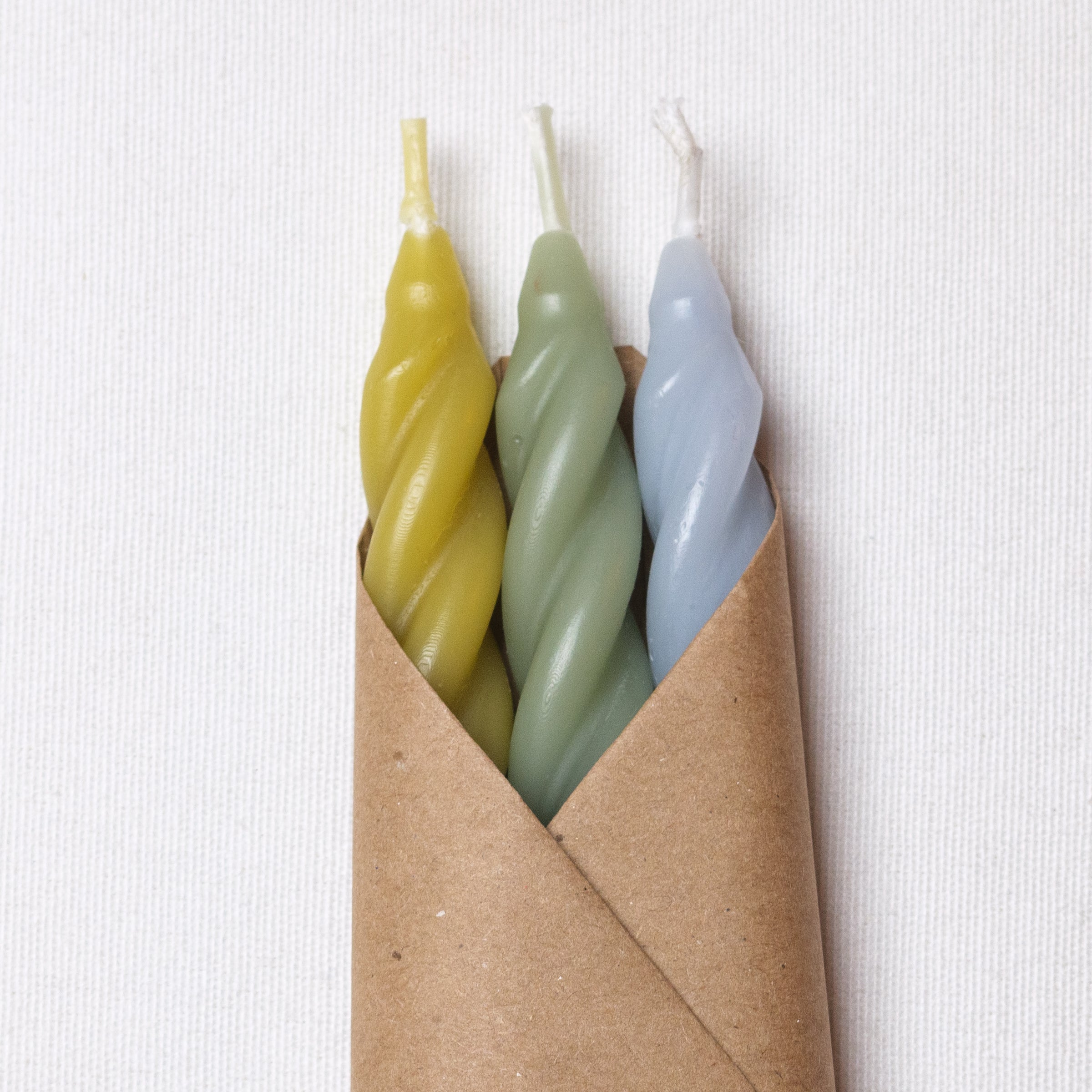Hydrangea Beeswax Candles Set of 3 – Cave Glow Studio